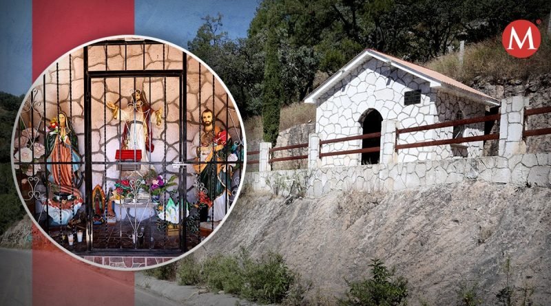 Capilla de San Judas que parece penthouse construida por El Chueco