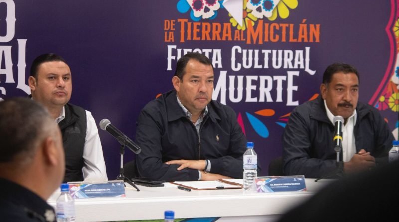 Municipio, en equipo con Gobierno Estatal y Federal, listo para brindar seguridad en las festividades de Día de Muertos - RR Noticias
