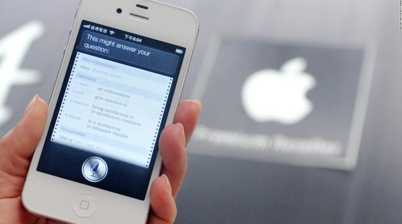 Este sería la modificación en el comando para activar a Siri