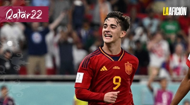 Gavi es el tercer goleador más joven en la historia del Mundial