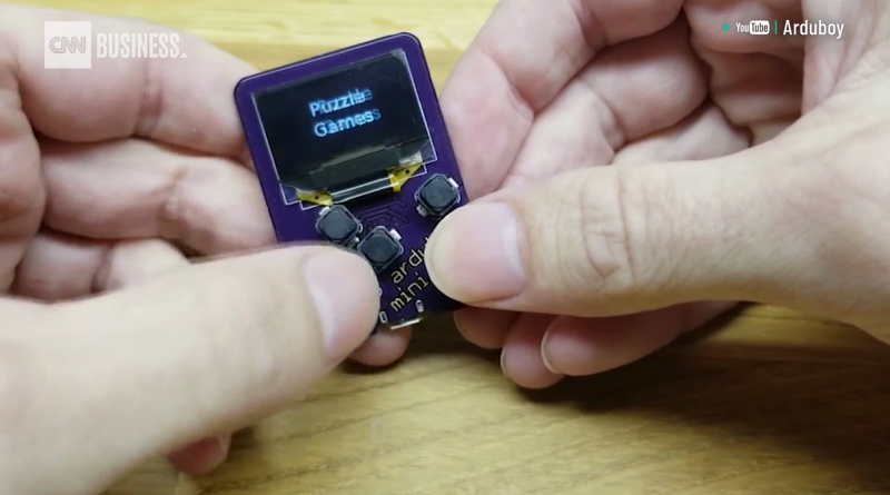 Arduboy Mini, la nueva versión de esta consola de videojuegos diminuta