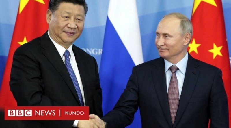Cómo se han enfriado las relaciones entre China y Rusia a raíz de la guerra en Ucrania - BBC News Mundo