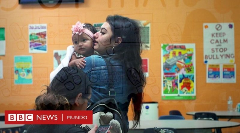 La escuela de Texas en la que todas las estudiantes son madres adolescentes - BBC News Mundo