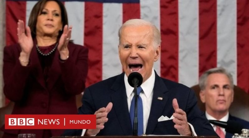 Combativo y conciliador: 4 claves del discurso del Estado de la Unión del presidente Joe Biden - BBC News Mundo