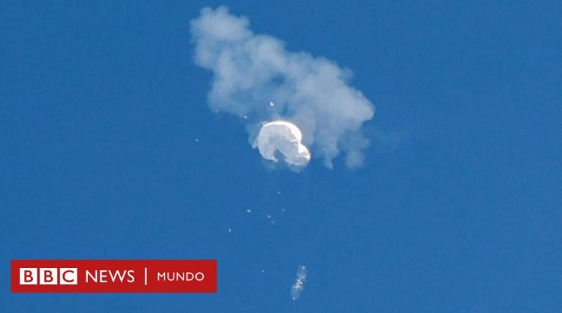 EE.UU. derriba sobre el Atlántico el globo 