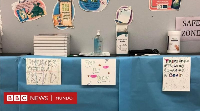 Las escuelas de Florida en las que los maestros deben ocultar los libros de la vista de los alumnos - BBC News Mundo