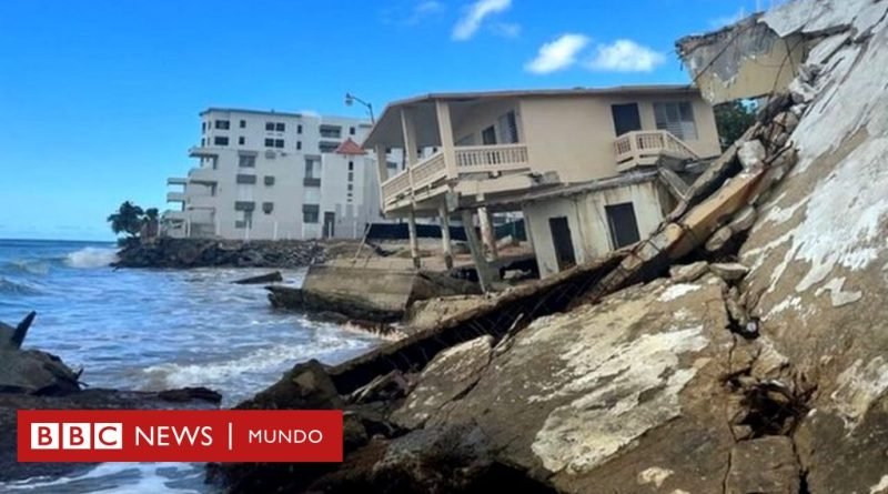 Especial BBC Mundo: las edificaciones fantasma que el mar devora en la costa de Puerto Rico - BBC News Mundo