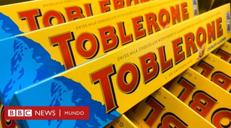 Por qué Toblerone ya no podrá utilizar la icónica silueta del monte más famoso de Suiza en la caja de sus chocolates - BBC News Mundo