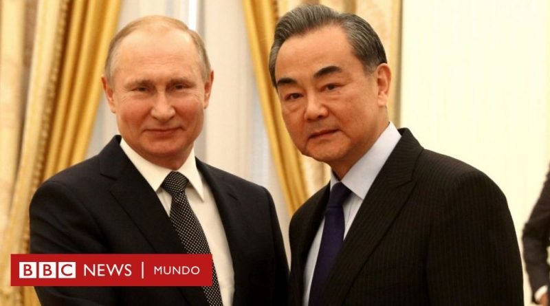 Qué apoyo le está dando China a Rusia en la guerra con Ucrania - BBC News Mundo