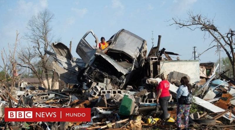 Un devastador tornado deja al menos 26 muertos en Mississippi, Estados Unidos - BBC News Mundo