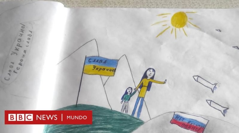 Detienen al padre ruso condenado a dos años de cárcel después de que su hija hiciera un dibujo contra la guerra de Ucrania - BBC News Mundo
