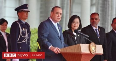 La advertencia de China a Guatemala por la visita del presidente Giammattei a Taiwán - BBC News Mundo