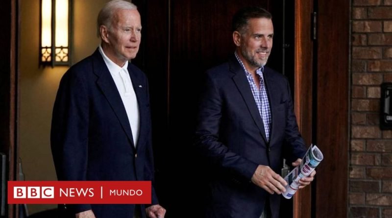 Hunter Biden: el polémico hijo del presidente de EE.UU., Joe Biden, que se declaró culpable de evasión impuestos y posesión de armas - BBC News Mundo