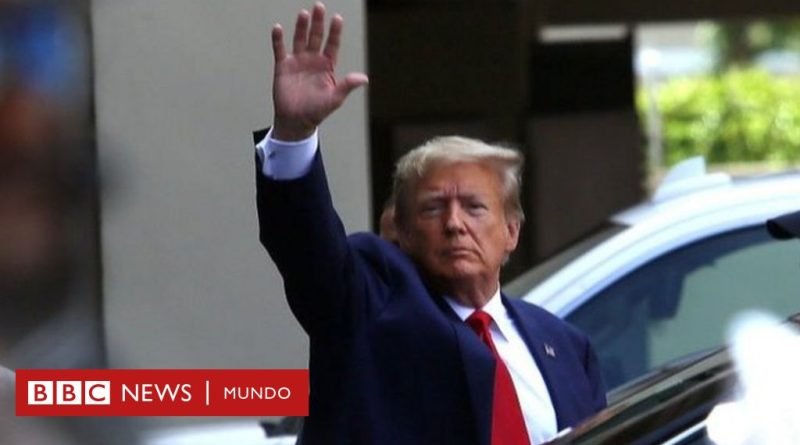 Por qué la saga judicial de Trump es una mala noticia para sus rivales republicanos que aspiran a la Casa Blanca - BBC News Mundo
