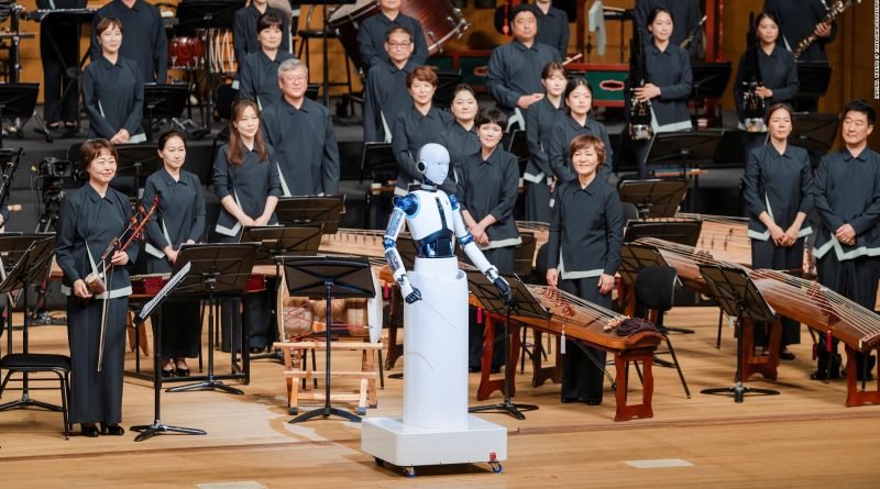 Conoce al robot que dirigió a la Orquesta Nacional de Corea del Sur | Video | CNN