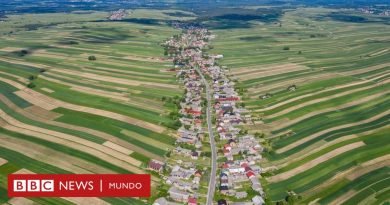 El pueblo de una sola calle donde viven 6.000 personas - BBC News Mundo