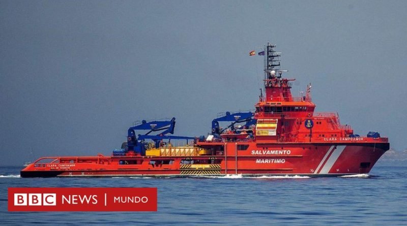 Migración: la guardia costera de España rescata a 86 sobrevivientes de uno de los 3 barcos desaparecidos cerca de las Islas Canarias - BBC News Mundo