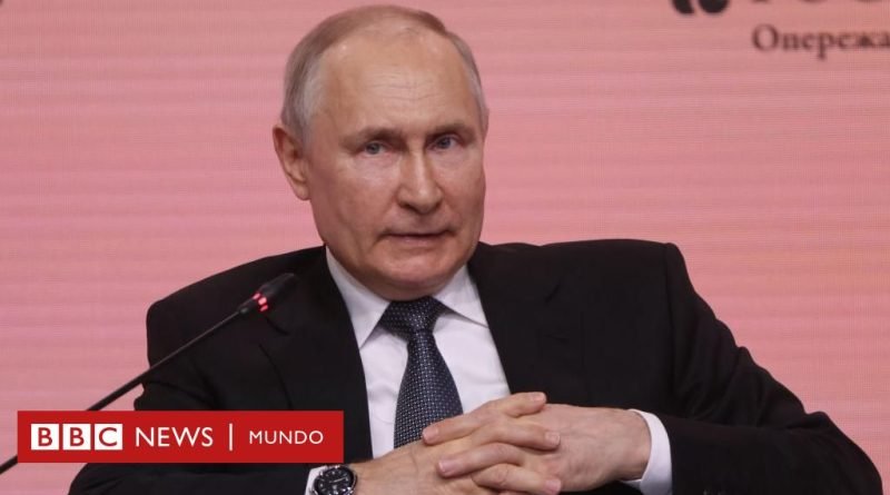 Vladimir Putin: las inusuales apariciones públicas del presidente de Rusia tras la rebelión del Grupo Wagner - BBC News Mundo