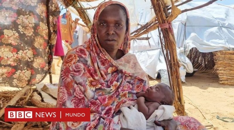 “Di a luz y seguí caminando”: la que madre que escapó de Sudán tratando de salvar a sus hijos que aún no habían sido asesinados - BBC News Mundo