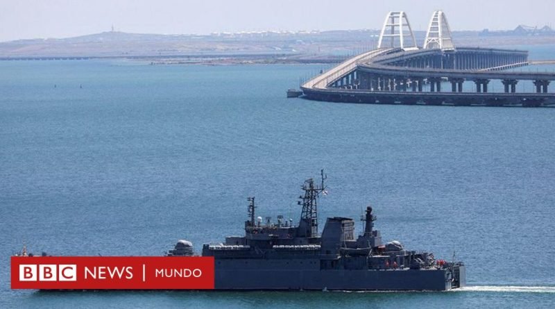 Guerra en Ucrania: cómo son los drones marinos que Kyiv está usando contra Rusia y por qué pueden cambiar el futuro de las batallas navales - BBC News Mundo