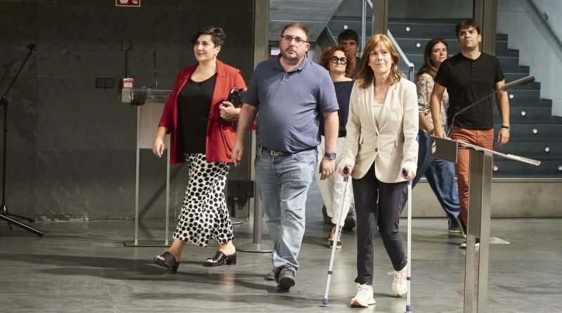 Los socialistas pactan en Navarra un gobierno de coalición con Geroa Bai y la coalición que incluye a Podemos
