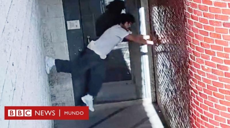 Las asombrosas imágenes que muestran cómo un peligroso asesino escapó de una cárcel en EE.UU. 