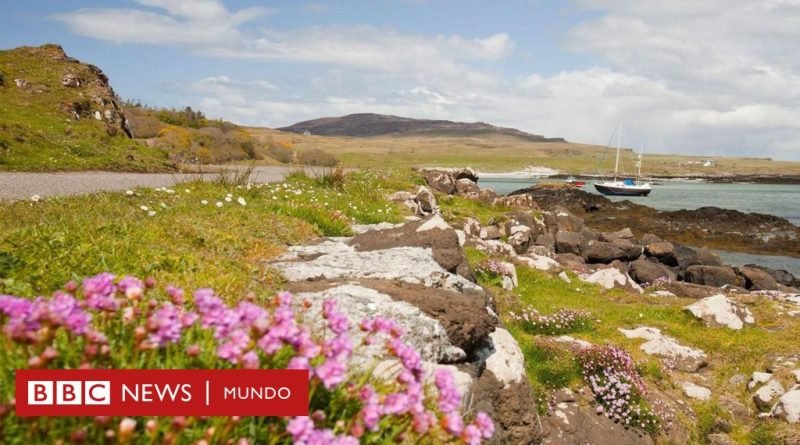 Eigg, la isla en Escocia que fue comprada por sus habitantes y es un ejemplo de vida sostenible - BBC News Mundo