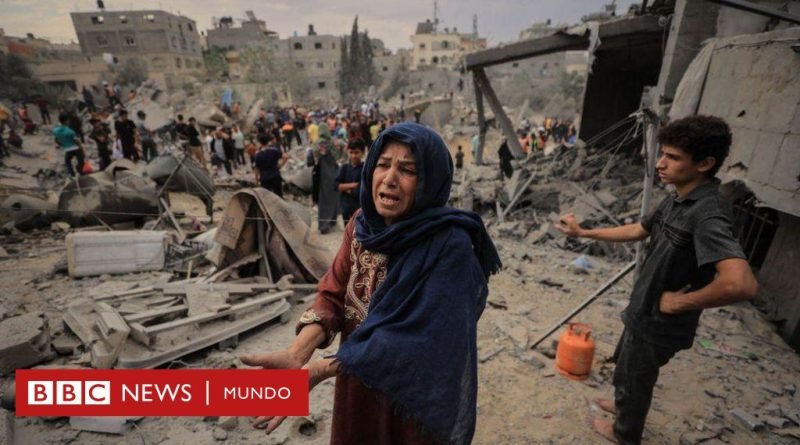 La ONU detiene el envío de ayuda humanitaria a Gaza por la falta de combustible  - BBC News Mundo