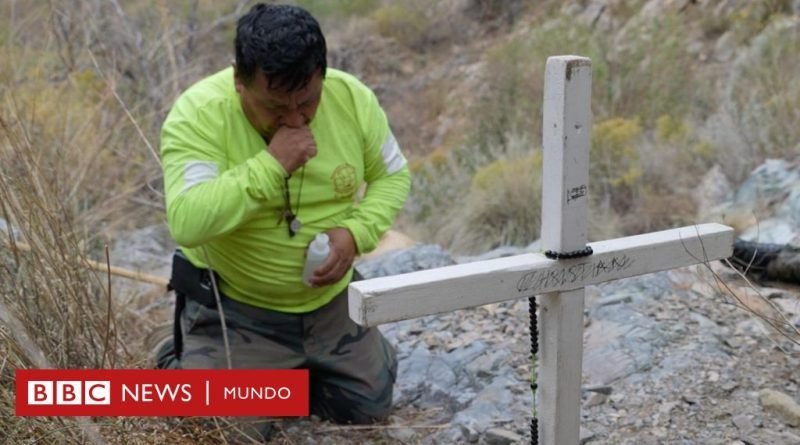 Migración |  “Se volvieron momias por el calor”: los desgarradores testimonios de los voluntarios que recogen los cuerpos de los migrantes muertos en el desierto de Sonora - BBC News Mundo