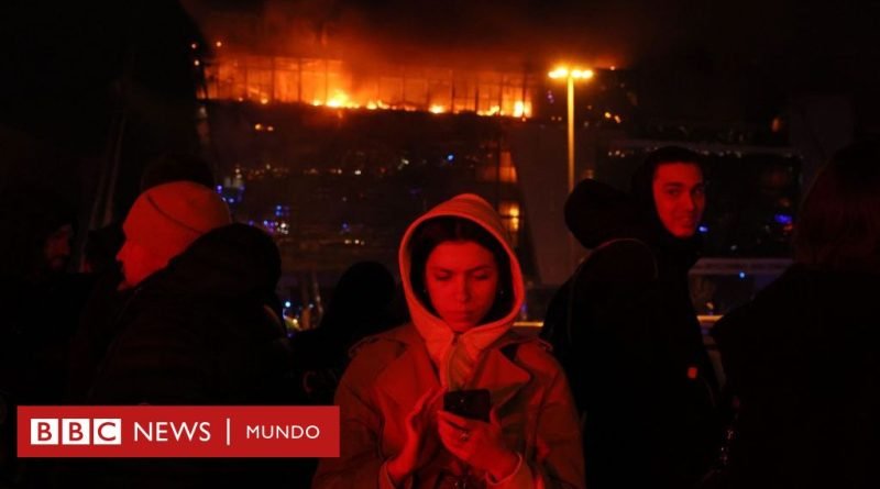 Ataque en Moscú: qué se sabe del atentado en un auditorio que más de un centenar de muertos y heridos - BBC News Mundo