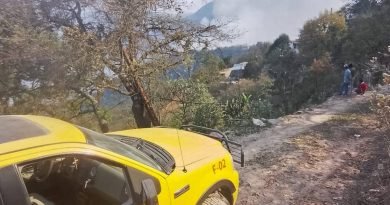 Controlan 95% del fuego forestal en Cadereyta