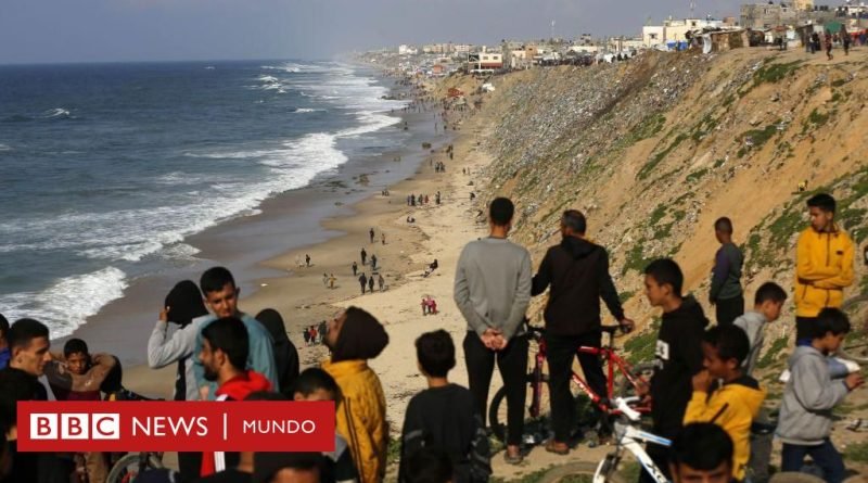 EE.UU. instalará un puerto provisional en la costa de Gaza para garantizar la entrega de ayuda humanitaria - BBC News Mundo