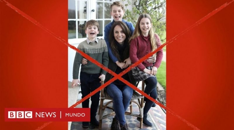 Kate: ¿cómo podría haber sido alterada la foto de la princesa de Gales con sus hijos? - BBC News Mundo