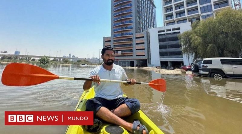 Dubái: qué causó la histórica tormenta que desató el caos en el emirato y generó severas inundaciones en la península arábiga - BBC News Mundo