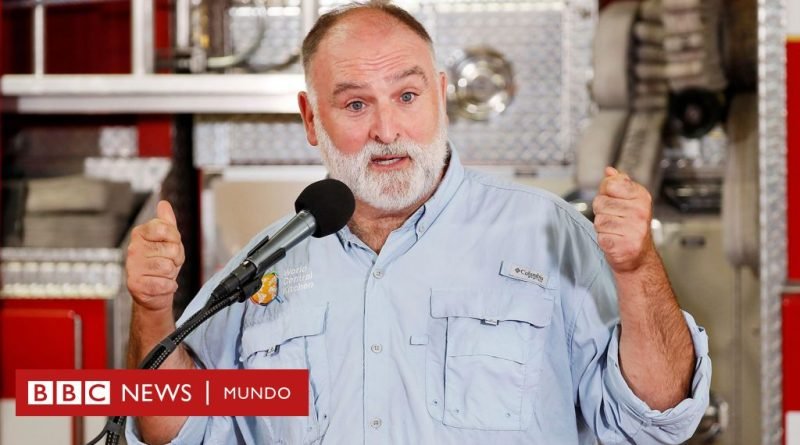 José Andrés | El chef español asegura que el ejército de Israel atacó 