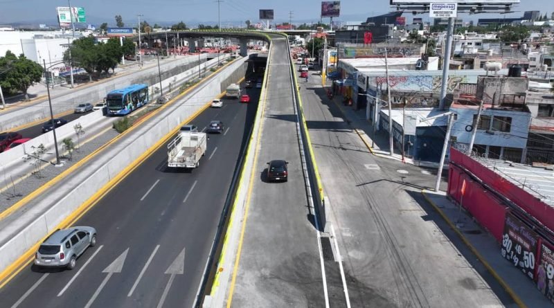 Abren puente elevado desde 5 de Febrero hacia Tlacote