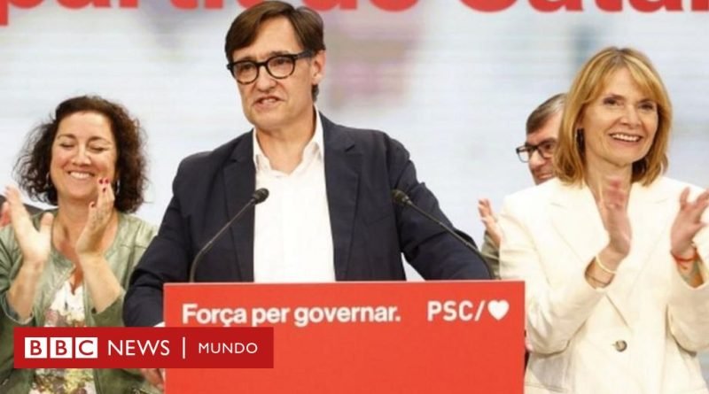 Elecciones Cataluña: los socialistas logran el triunfo en los comicios catalanes y las fuerzas independentistas no podrán formar gobierno - BBC News Mundo