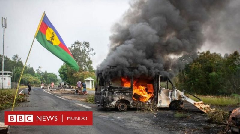 Nueva Caledonia: qué está pasando en el territorio de Francia en el Pacífico en estado de emergencia por una ola de protestas - BBC News Mundo