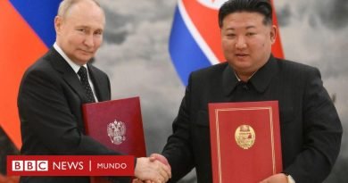 Putin y Kim: el pacto firmado entre Rusia y Corea del Norte por el que se comprometen a protegerse mutuamente en caso de agresión - BBC News Mundo