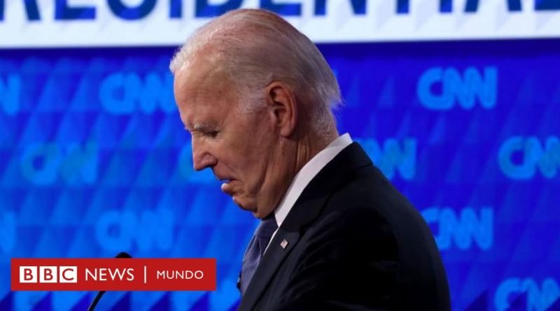 Biden: las alarmas que se encendieron sobre la edad del presidente dentro del Partido Demócrata por su mal desempeño en el debate con Trump - BBC News Mundo