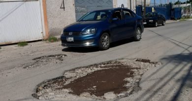 Falla el bacheo por materiales “chafas”