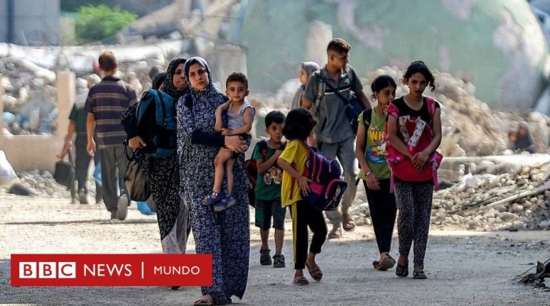 Israel ordena por segunda vez la evacuación de “todos en la Ciudad de Gaza” - BBC News Mundo