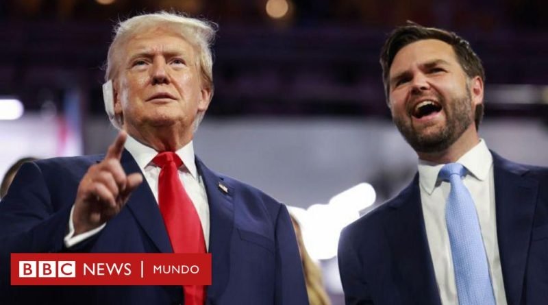 J.D. Vance, el candidato a vicepresidente de Trump que en el pasado lo había criticado duramente, llamándolo 