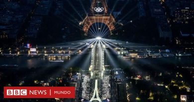 Olimpiadas: Las mejores imágenes de la ceremonia inaugural de los Juegos Olímpicos París 2024 - BBC News Mundo