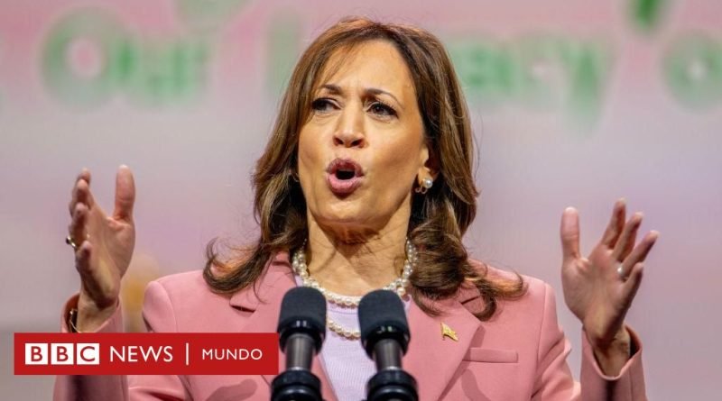 Quién es Kamala Harris, la primera vicepresidenta de la historia y la favorita de Biden para sustituirlo como candidata a presidenta de EE.UU. - BBC News Mundo