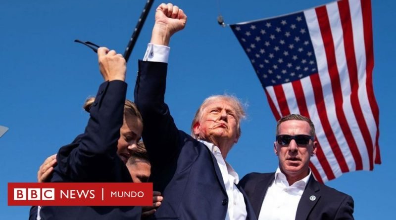 Trump: Los efectos en la campaña electoral de EE.UU. de la ya icónica imagen del expresidente tras el ataque que sufrió durante un mitin - BBC News Mundo