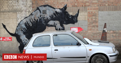 Banksy | 9 grafitis en 9 días: las enigmáticas obras de animales con las que el artista vuelve a sorprender a Londres - BBC News Mundo