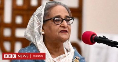 La estrepitosa caída de Sheikh Hasina, la mujer más poderosa de Bangladesh, quien acaba de derrocar un movimiento estudiantil - BBC News Mundo