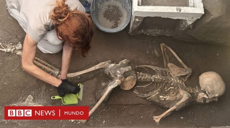 Pompeya: Las imágenes de los cuerpos de una pareja víctima del Vesubio junto a un 