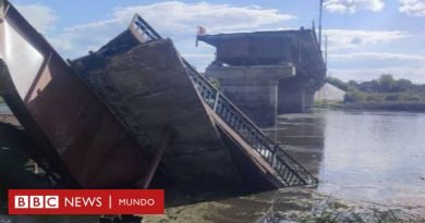 Rusia - Ucrania I Las fuerzas de Ucrania destruyen un puente clave en su incursión en Rusia - BBC News Mundo